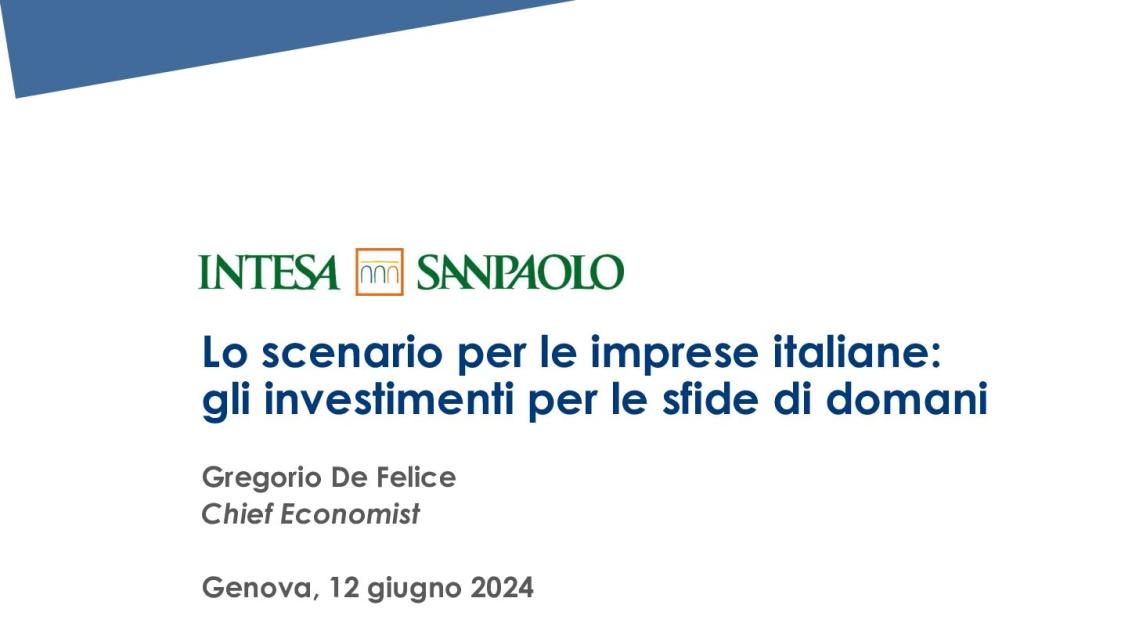 Lo scenario per le imprese italiane: gli investimenti per le sfide di domani