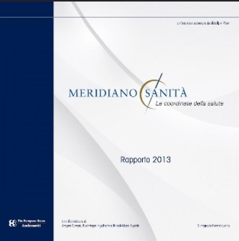 Meridiano Sanità 2013 - Final report