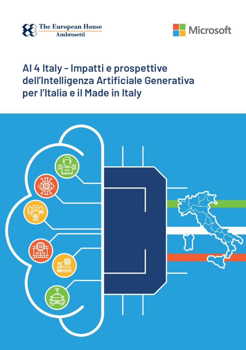 AI 4 Italy: Impacts and opportunities of Generative Artificial Intelligence for Italy