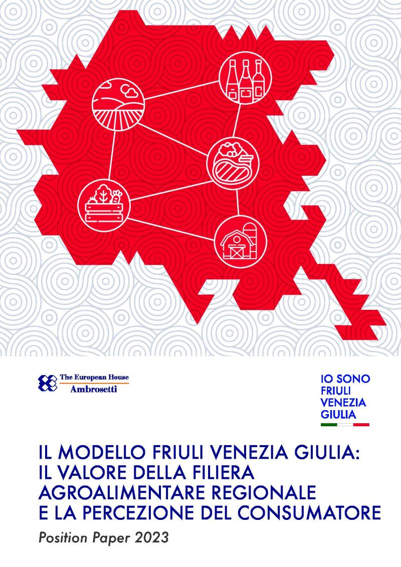 Position Paper - The Friuli Venezia Giulia model: the value of the agri-food chain and the consumer's perception