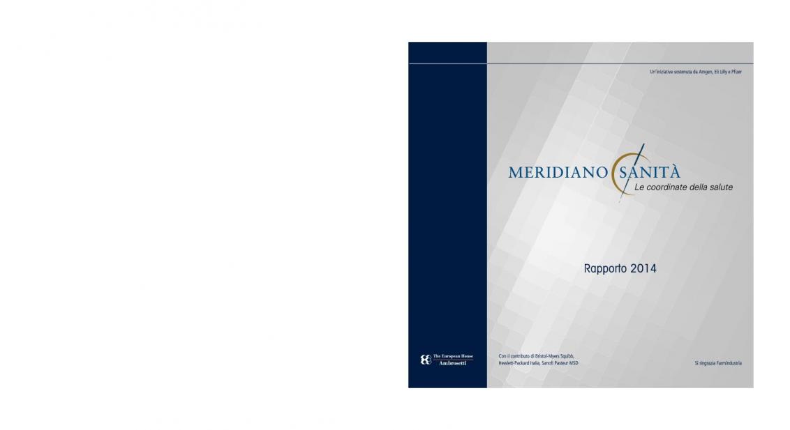 Meridiano Sanità 2014 - Final report