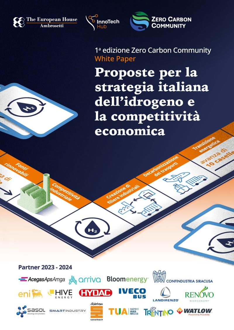 Proposte per la strategia italiana dell'idrogeno e la competitività economica