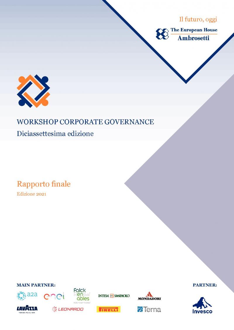 Observatory on the excellence of governance systems in Italy - Report 2021