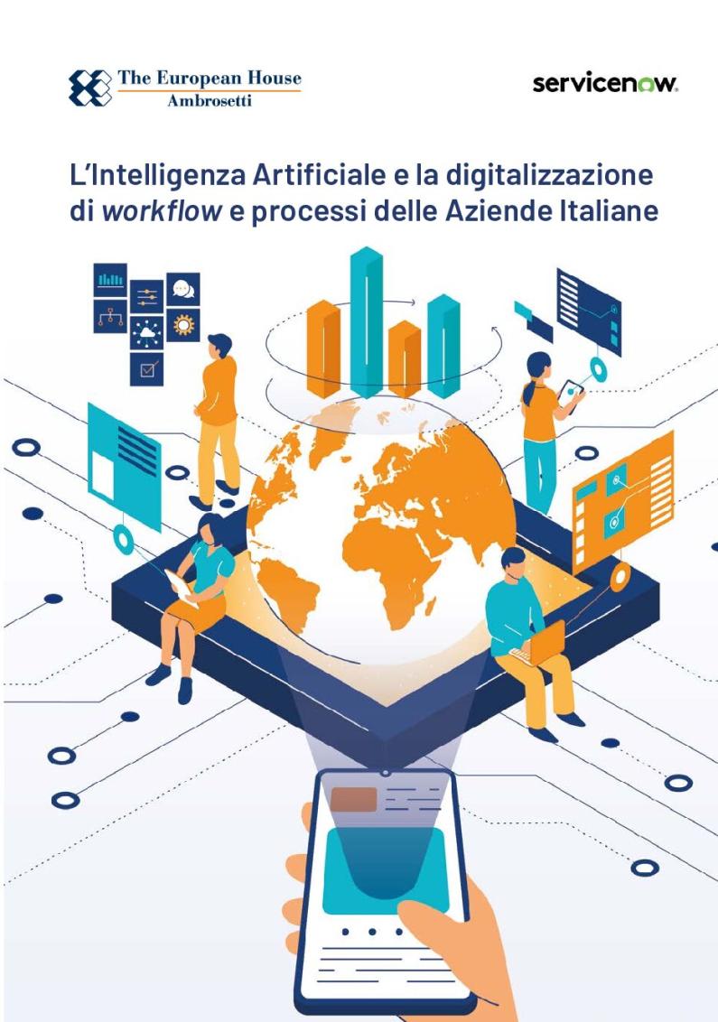 L'Intelligenza Artificiale e la digitalizzazione di workflow e processi delle Aziende italiane