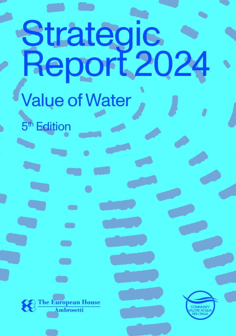 Strategic report Value of Water for Italy 2024